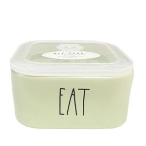 NEW Rae Dunn EAT Ceramic Bowl with Lid